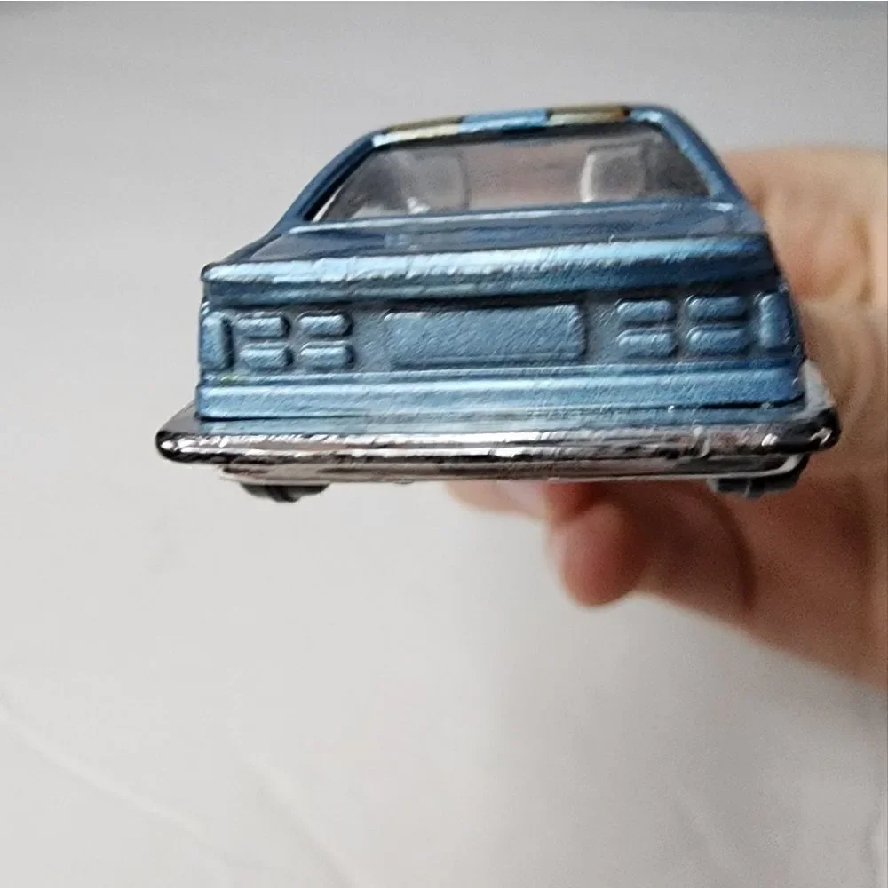 Vintage 1980s Summer BMW 635 CSi Light Blue Diecast Car 1:64 Scale 8901 Rare HTF